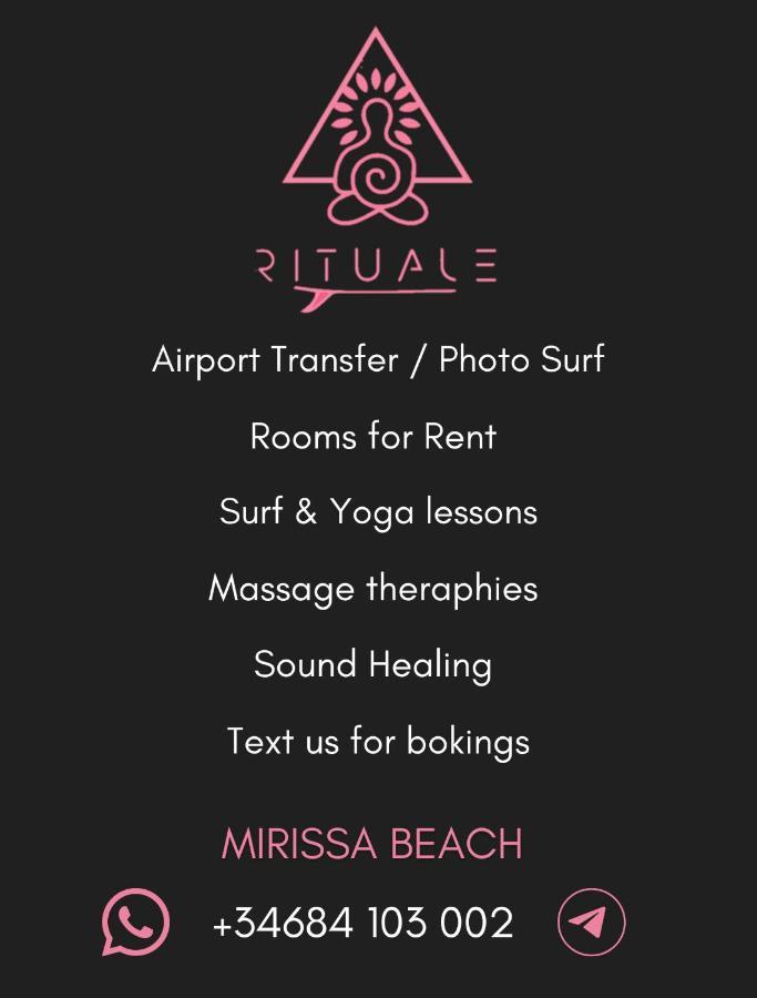 Rituale Guest House - Surf & Yoga Mirissa Eksteriør billede